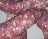 Foto del paso 3 de la receta Butifarra en salsa de vino tinto y polvo de nueces