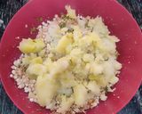 A picture of step 4 of Sabudana Vade With Falahari Chutney.