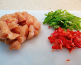 Foto del paso 1 de la receta: Fajitas de pollo y verduras con salsa césar