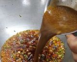 A picture of step 4 of Cauliflower Manchurian Gravy.