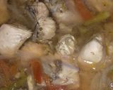 A picture of step 3 of Chicken Yakhni Pulao.