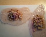 Foto del paso 3 de la receta Bolas de pollo rellenas en salsa de manzana