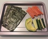 Foto del passaggio 2 della ricetta Temaki Sushi (Sushi arrotolato a mano)