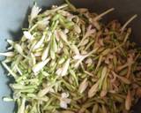 Oseng Tempe & Bunga Pepaya langkah memasak 1 foto