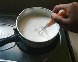 Foto langkah ke 1 dari resep Puding Susu Buah Kuah Jeruk Anti Gagal.