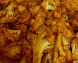 मसालेदार आलू-गोभी (masaledar aloo gobhi recipe in Hindi) रेसिपी चरण 4 फोटो