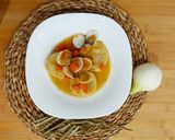 Foto del paso 4 de la receta Medallones de merluza en salsa de almejas y zanahoria🍽