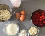 Une image de l'étape 1 de Clafoutis aux tomates cerises 🍅.