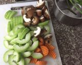 Hình bước làm 1 của món Canh sườn rau quả