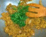 A picture of step 3 of Soya chunks parantha Soyabin ke parathe.