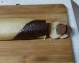 A picture of step 10 of Marble chocolate cookies.