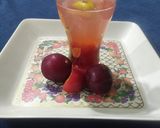 A picture of step 7 of Plum shikanji.