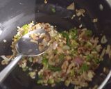 A picture of step 1 of Vegetable Noodles.