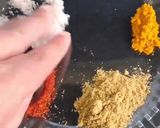 A picture of step 1 of Cheese baingan bhaja.