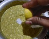 A picture of step 4 of Green moong Idli.