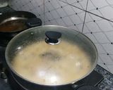 A picture of step 4 of Afgani Pulao.