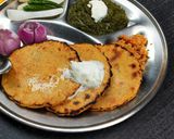 A picture of step 7 of Sarson da Saag.