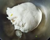A picture of step 1 of Peas Kachori with Mango Milk shake.