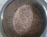 A picture of step 1 of Vegetables Matta Rice with Thakkali Pachadi and Sambhar.