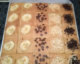 Foto langkah ke 4 dari resep Bolu pisang panggang gula palm.