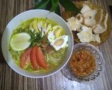 Foto langkah ke 4 dari resep Soto ayam.