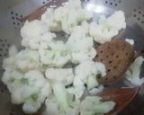 A picture of step 2 of Kurkuri cauliflower fritters.
