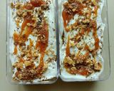 Gambar langkah 6 resipi Kek Carrot Walnut Karamel.
