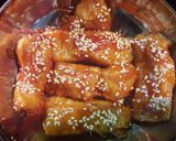 Foto langkah ke 8 dari resep Dori fillet saus madu ekstra cepat.