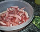 A picture of step 1 of Carrot Pickle.