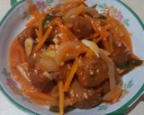 Foto langkah ke 9 dari resep Bakso udang goreng saus asam manis.
