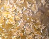 A picture of step 1 of Beef chilli noodles🍜بیف چلی نوڈلز🍜.