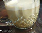 A picture of step 5 of Dark and Stormy Coffee Cocktail.