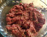 Foto del paso 1 de la receta: Polpetone (pan de carne) con hongos y queso