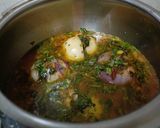 A picture of step 4 of Ek Toap Na Dal Bhat (one pot dal & rice).