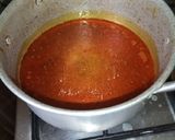 A picture of step 2 of Spaghetti with Spinach Sauce.