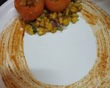 A picture of step 4 of Baked tomato corn chatpata.