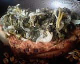 Foto del paso 6 de la receta: Sándwich de queso con espinacas salteadas y "papas"🥪🧀🌿🥪🍟