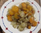 Une image de l'étape 6 de Carottes et topinambour au épices et au thym.