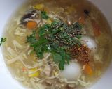 Hình bước làm 6 của món Súp gà rau củ