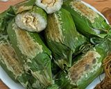 Foto langkah ke 10 dari resep Lemper Bakar Ayam.