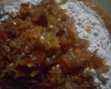 A picture of step 2 of Kalalaba (Local pancake).