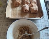 2013. Dupla sajttal sonkával töltött kirántott karaj recept fázis 4 fotója