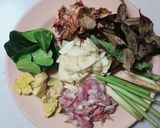 Foto langkah ke 2 dari resep Garang Asem Ikan Gabus / Ikan Bayong / Ikan Kuthuk / Botok Ikan.