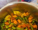 A picture of step 3 of Healthy Brown Rice Pulao.