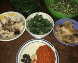 A picture of step 1 of Okra/soup superB.