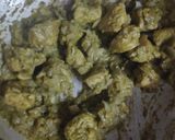 A picture of step 6 of Coriander and mint chicken.