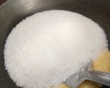A picture of step 2 of 7 cup Burfi.