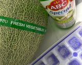 Foto langkah ke 1 dari resep Es Melon Syrup.