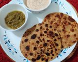 A picture of step 13 of Besan Paratha.