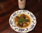 A picture of step 3 of California Farm Clear Oxtail Soup.